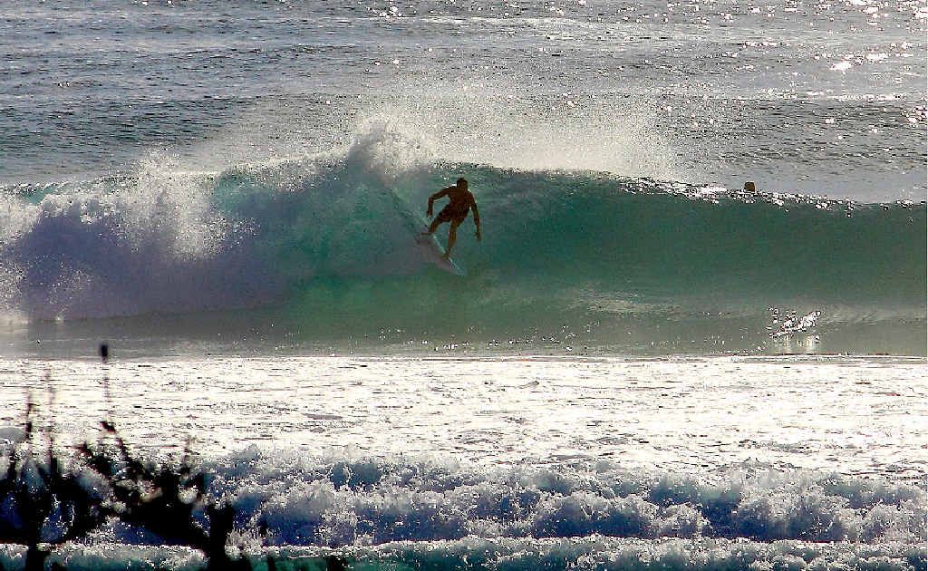 There’s no denying if you want peace and quiet in Byron Bay at this time of the year, hunt the beach breaks. There’s no denying if you want peace and quiet in Byron Bay at this time of the year, hunt the beach breaks.